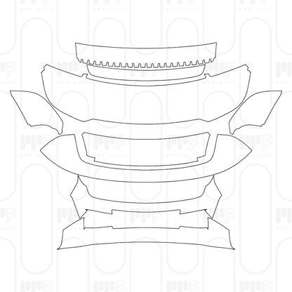 PPF prédécoupé Porsche 911 Carrera 4 GTS Coupe 2026