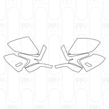 PPF prédécoupé Porsche 911 Targa 4 GTS 2026