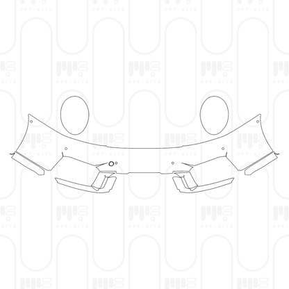 PPF prédécoupé Porsche 911 Targa 4 GTS 2026