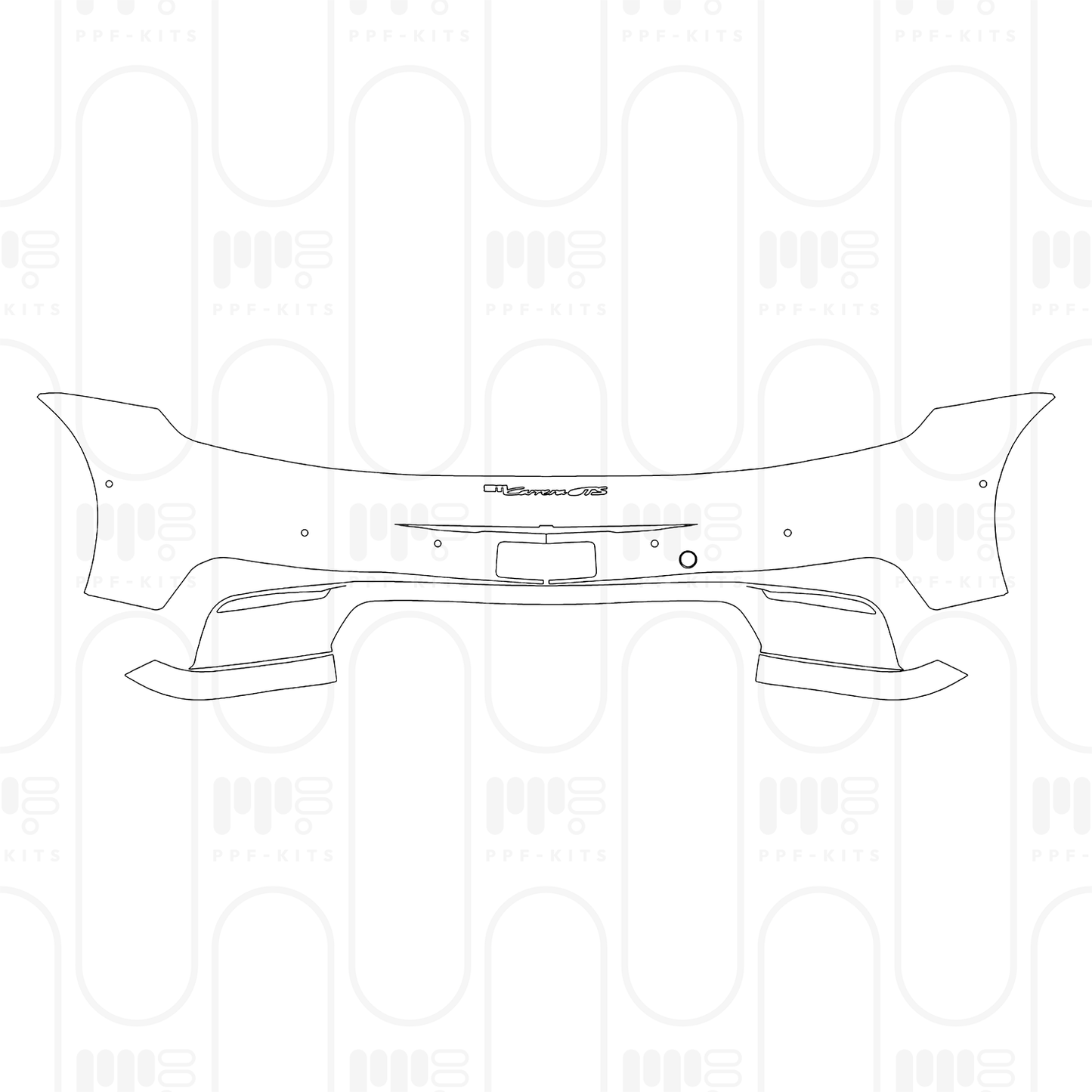 PPF prédécoupé Porsche 911 Carrera GTS Cabriolet 2026