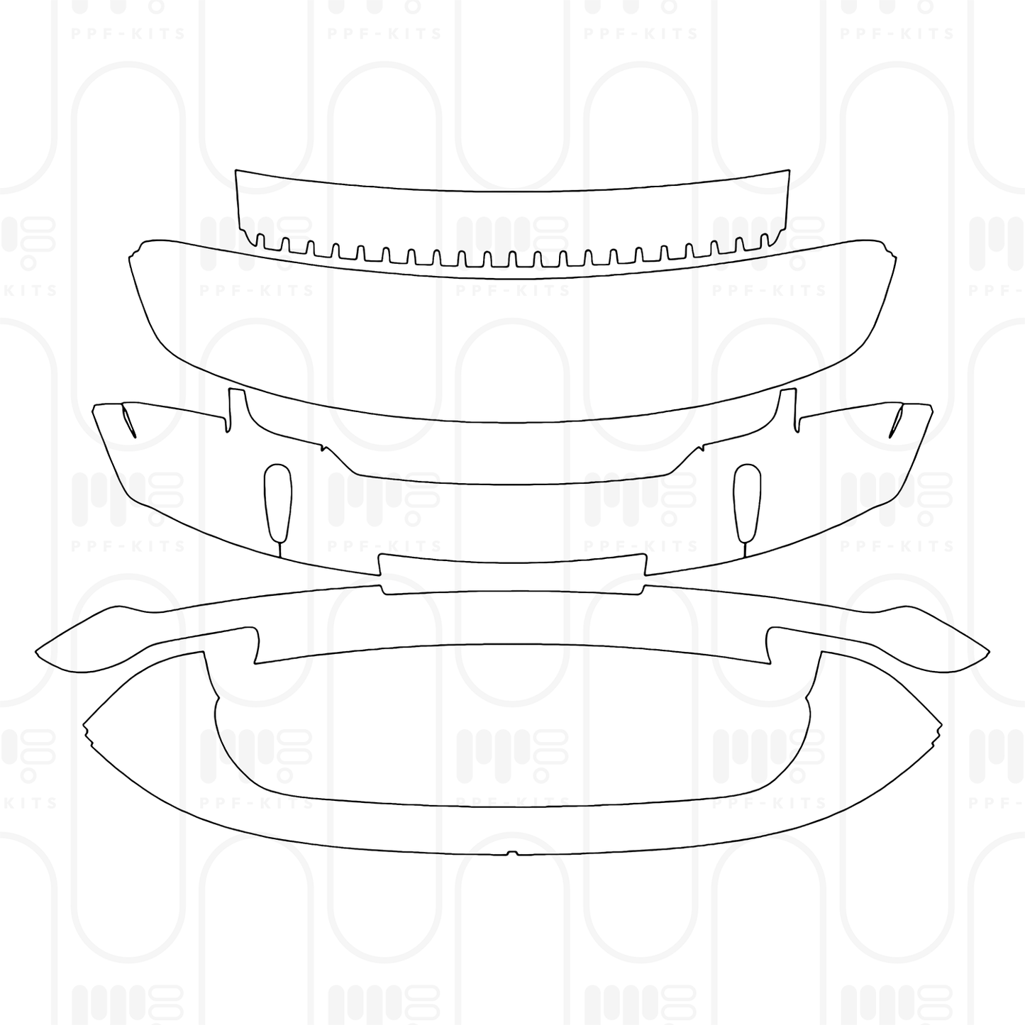 PPF prédécoupé Porsche 911 Turbo S Coupe 2026