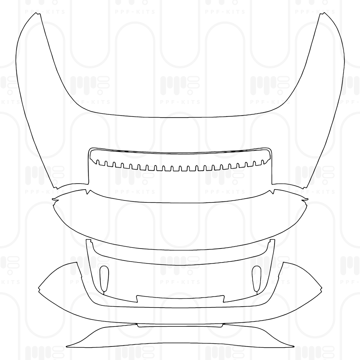 PPF prédécoupé Porsche 911 Turbo S Cabriolet 2026