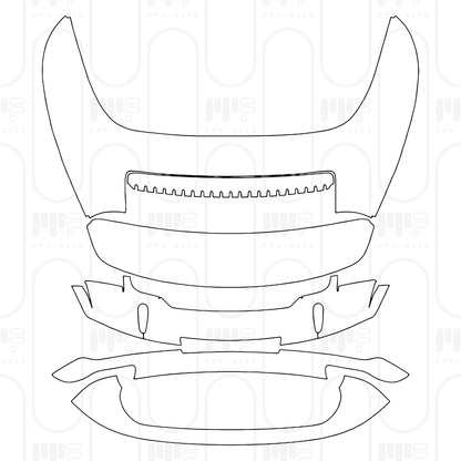 PPF prédécoupé Porsche 911 Turbo S Cabriolet 2026