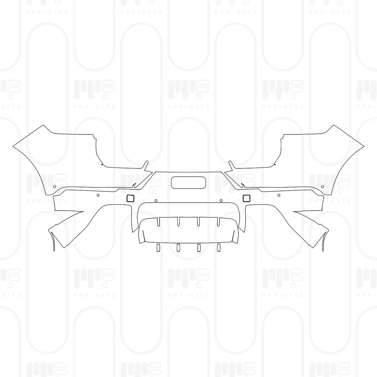 PPF prédécoupé Porsche Cayenne Coupe Cayenne Coupe 2026