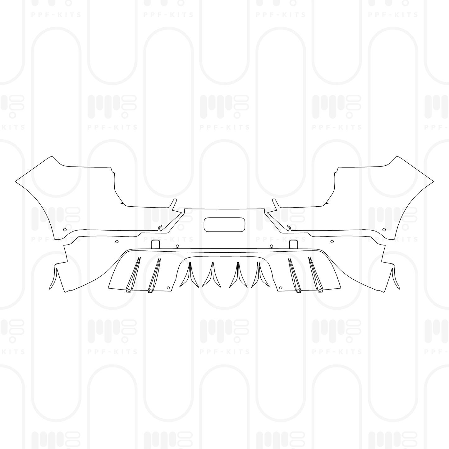 PPF prédécoupé Porsche Cayenne Coupe Cayenne GTS Coupe 2026