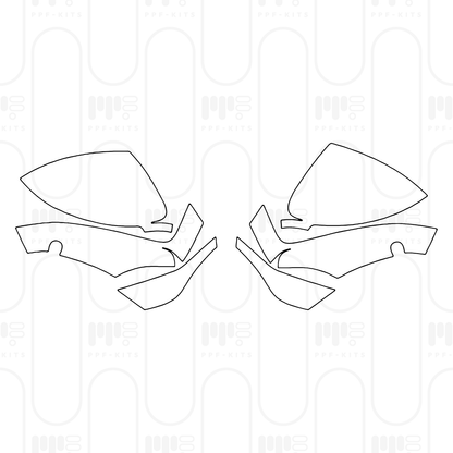 PPF prédécoupé Porsche Cayenne S E-Hybrid 2026