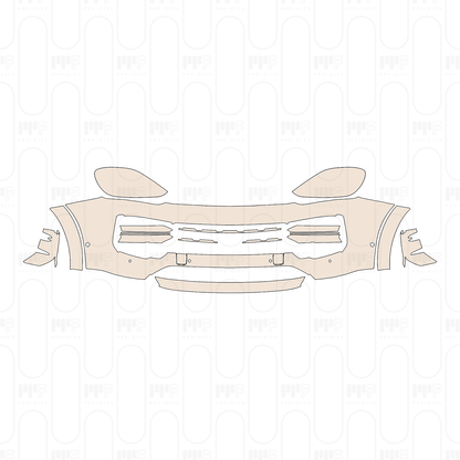 PPF prédécoupé Porsche Cayenne Coupe Cayenne Turbo GT 2026
