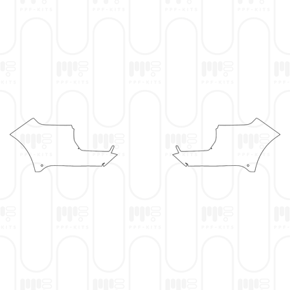 PPF prédécoupé Porsche Cayenne Coupe Cayenne Turbo GT 2026