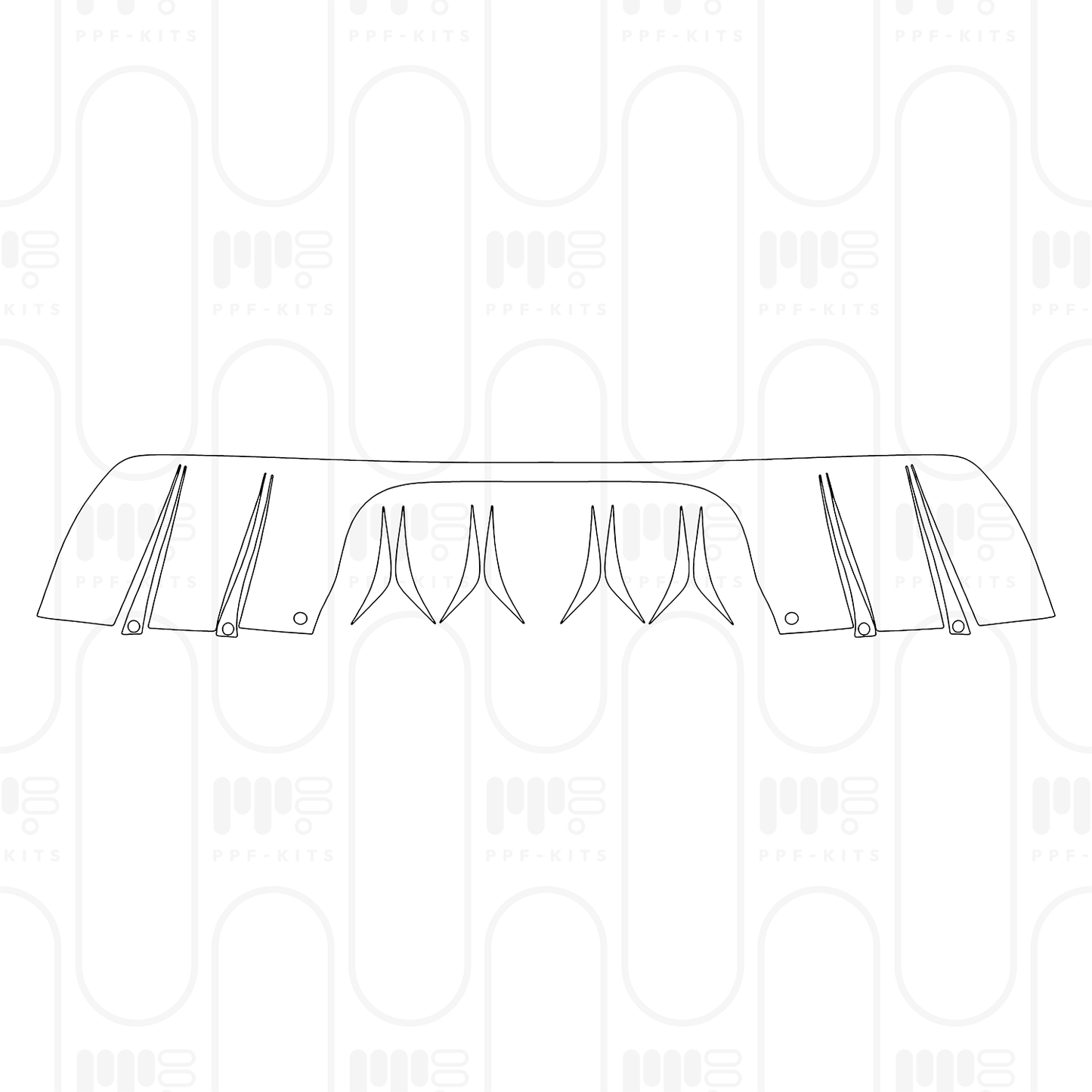 PPF prédécoupé Porsche Cayenne Coupe Cayenne Turbo GT 2026