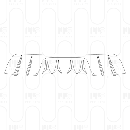 PPF prédécoupé Porsche Cayenne Coupe Cayenne Turbo GT 2026
