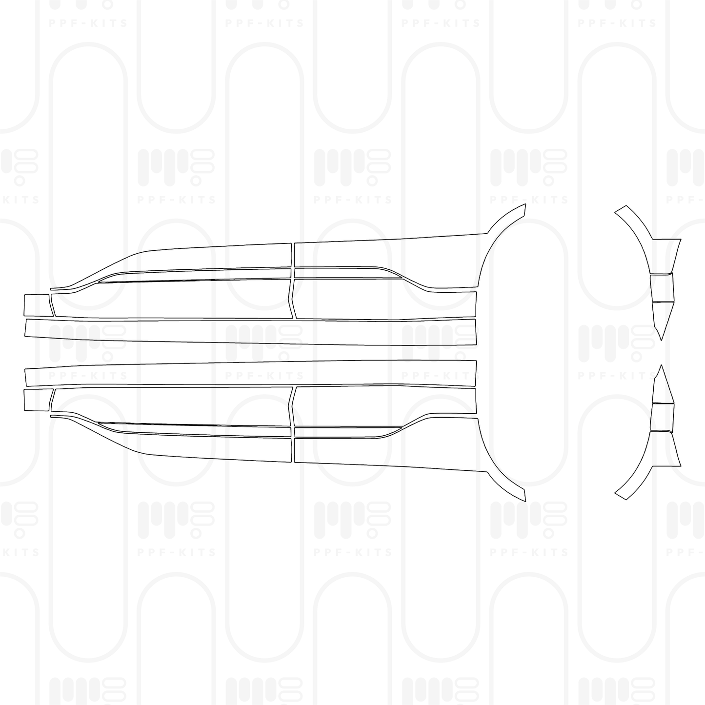 PPF prédécoupé Polestar 4 2026