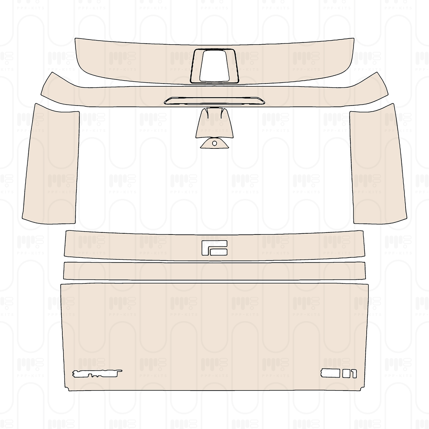 PPF prédécoupé ROX 01 2025