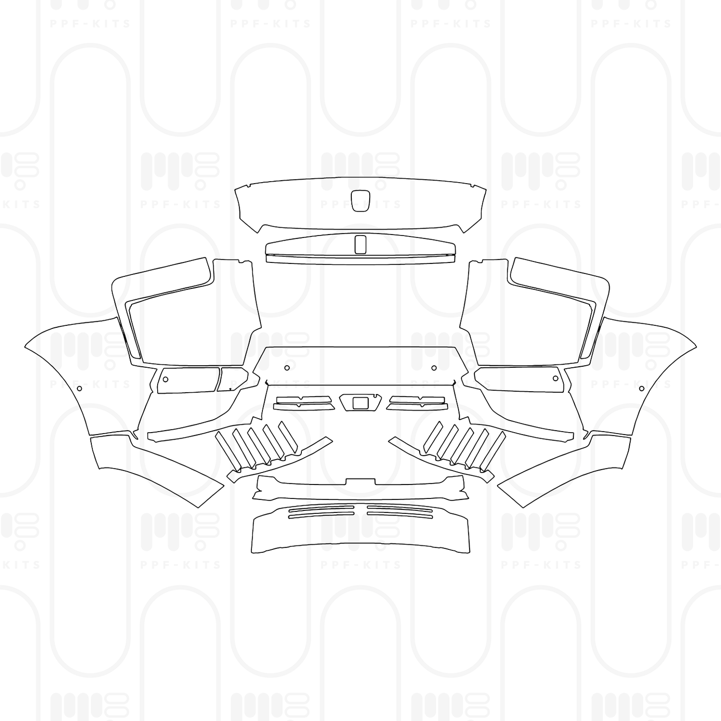 Pre-Cut PPF Rolls-Royce Cullinan Series II Base 2025