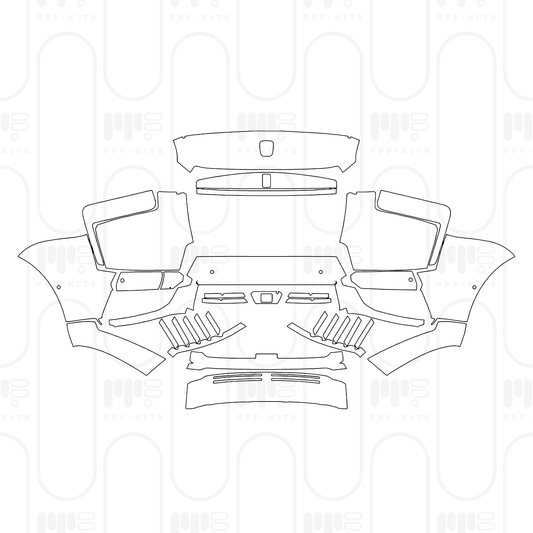 Pre-Cut PPF Rolls-Royce Cullinan Series II Base 2025