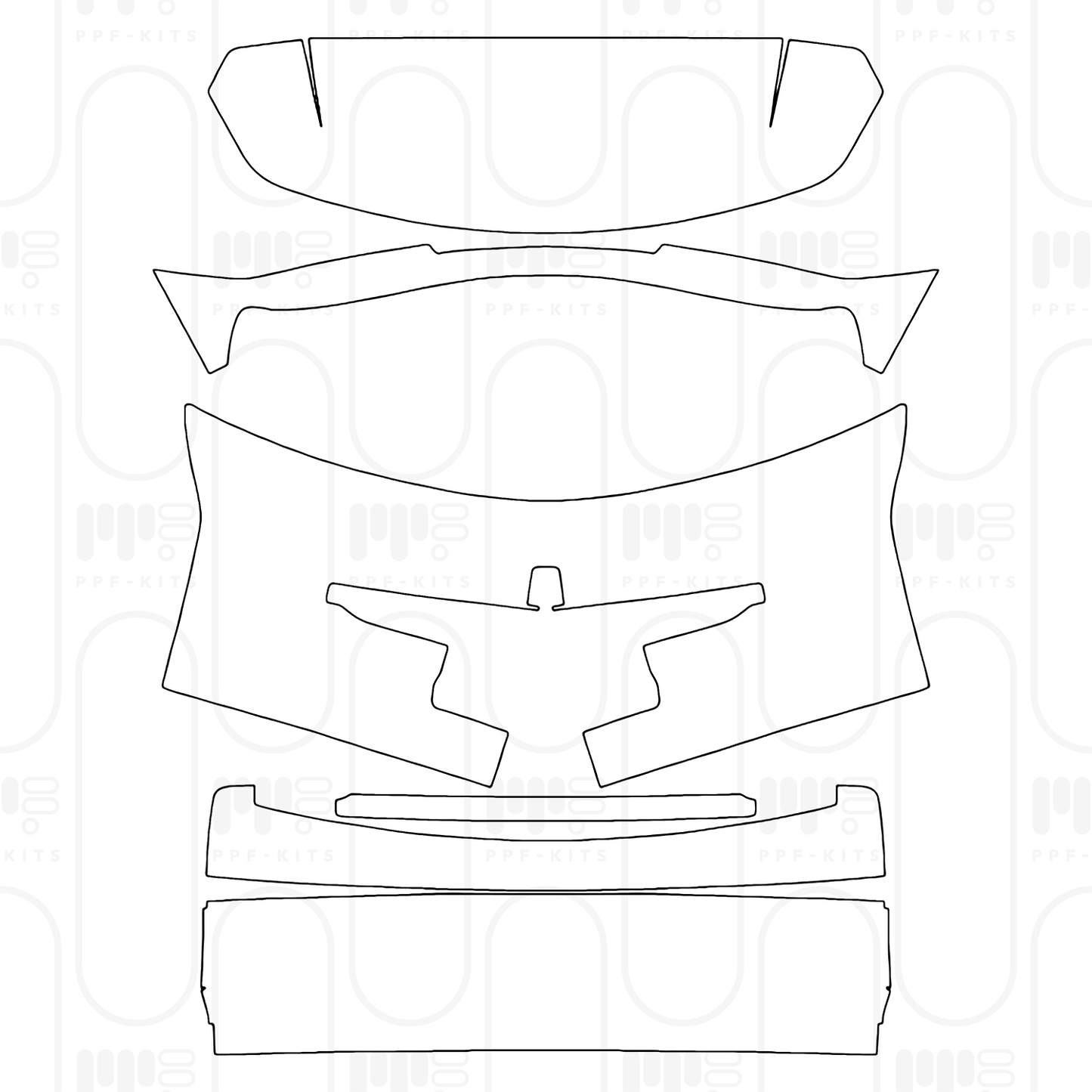 Pre-Cut PPF Rolls-Royce Cullinan Series II Black Badge 2025