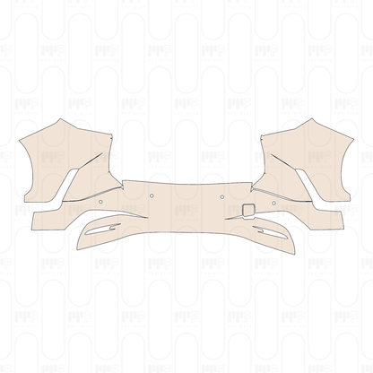 Rear Bumper with 4 PDC (Parking Sensors)