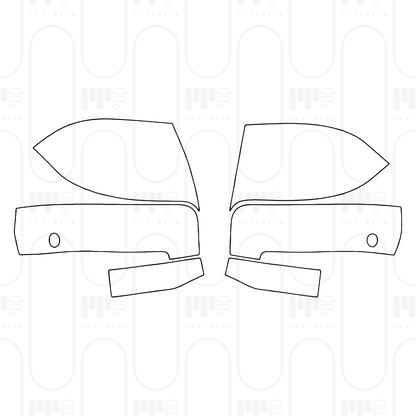 Pre-Cut PPF Rolls-Royce Ghost Standard Wheelbase 2025