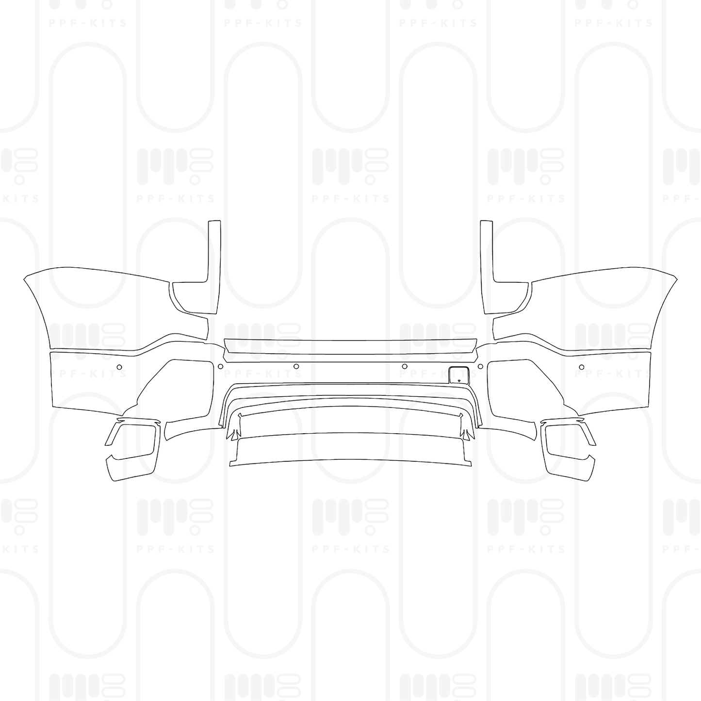 Pre-Cut PPF Rolls-Royce Cullinan Series II Black Badge 2025