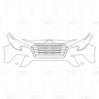 PPF prédécoupé Subaru Ascent (US) Limited 2026