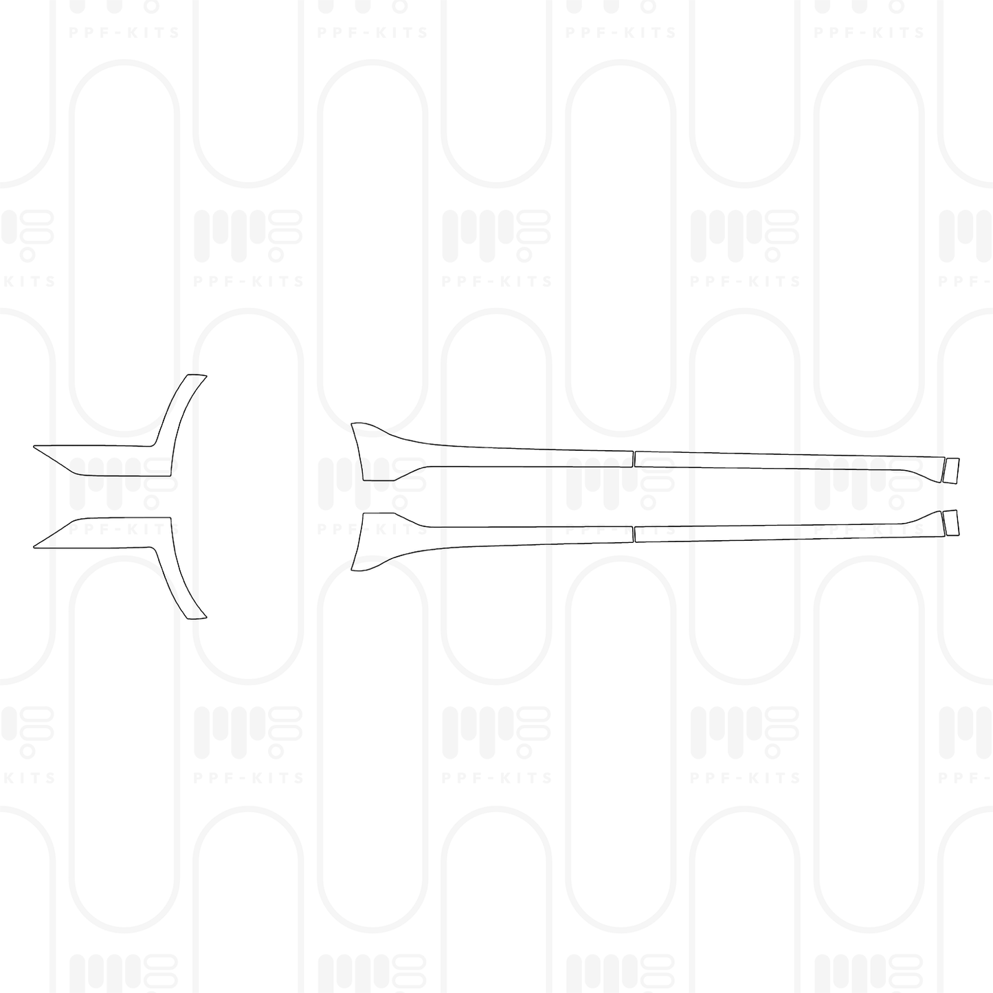 PPF prédécoupé Subaru Ascent (US) Limited 2026