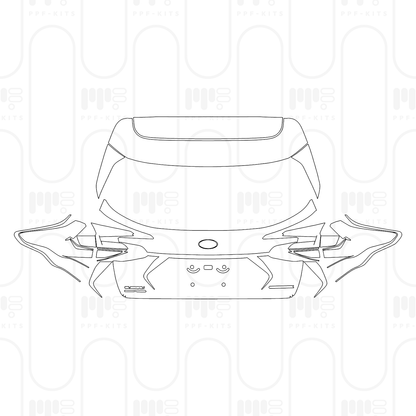 PPF prédécoupé Subaru Crosstrek (US) Base 2026