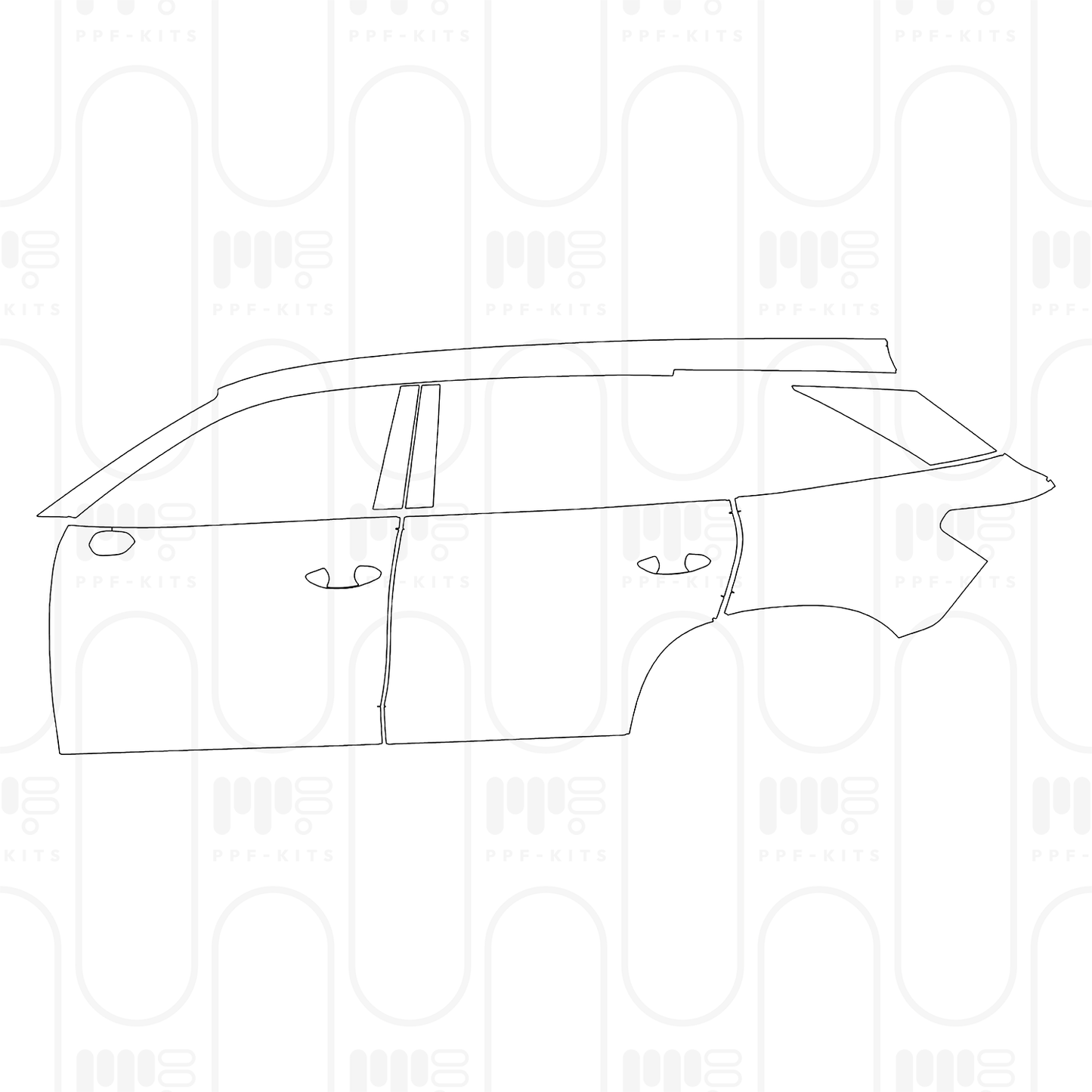 Pre-Cut PPF Skoda Kodiaq SE (EU) 2026
