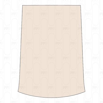Roof without shark fin cutout