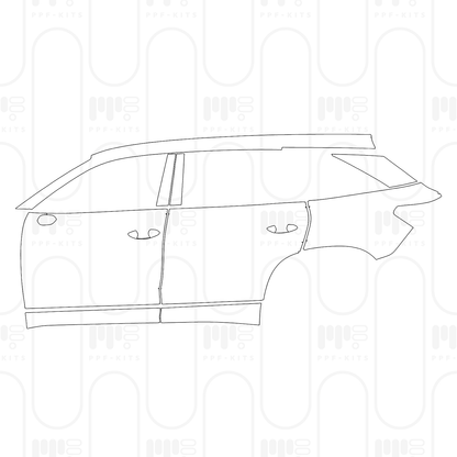 Pre-Cut PPF Skoda Kodiaq vRS (EU) 2026