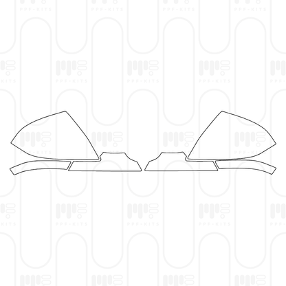 PPF prédécoupé Tesla Model S Base 2026
