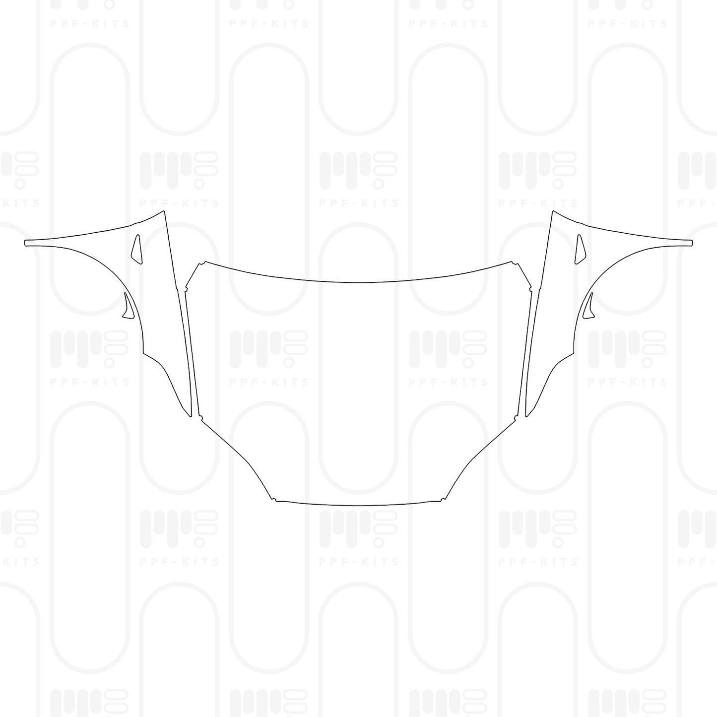 PPF prédécoupé Tesla Model X Base 2025