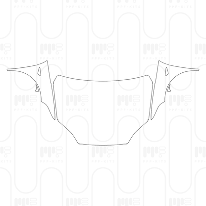 PPF prédécoupé Tesla Model X Base 2025