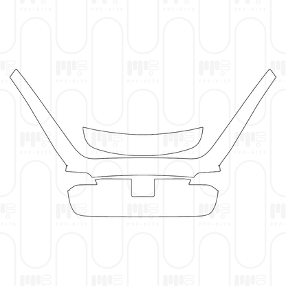 PPF prédécoupé Tesla Model X Plaid 2025