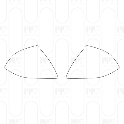 PPF prédécoupé Tesla Model X Base 2025