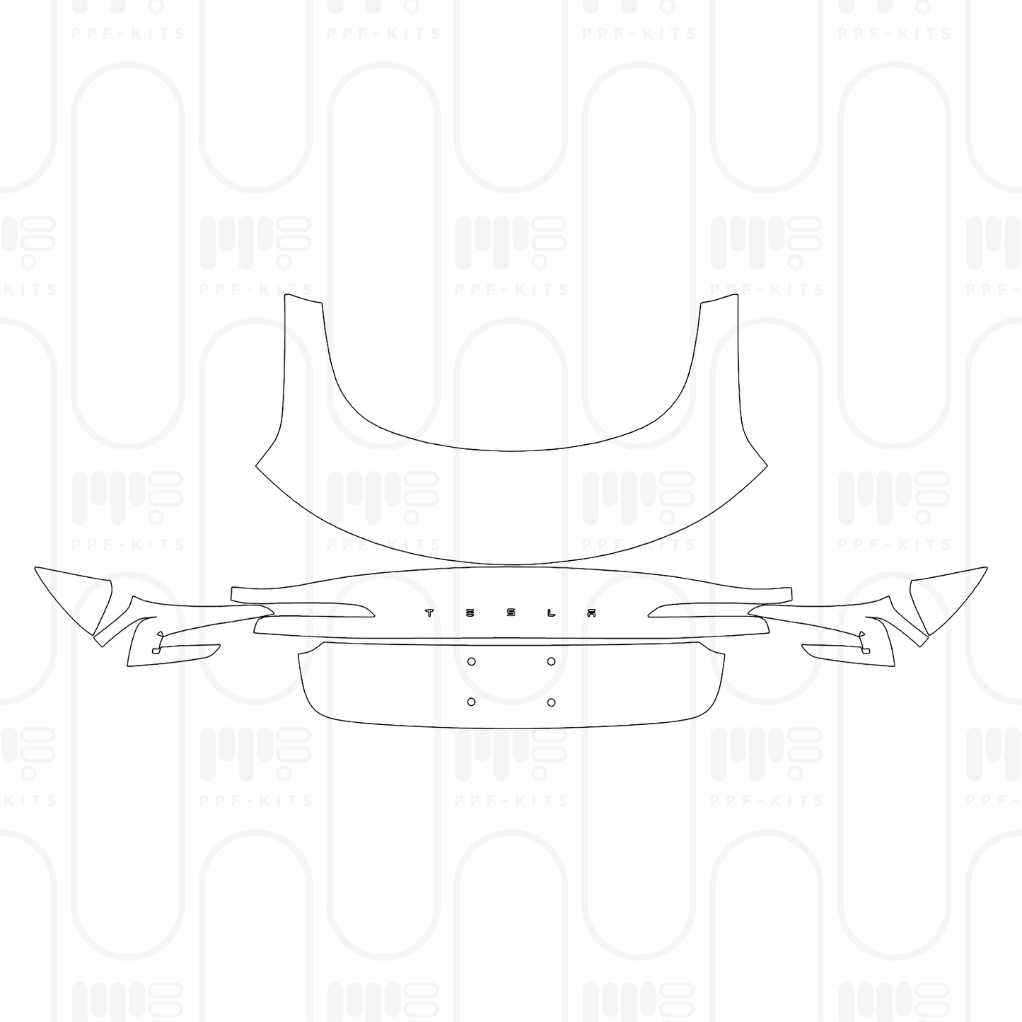 PPF prédécoupé Tesla Model 3 (Highland) Premium 2026