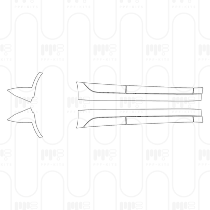 PPF prédécoupé Tesla Model 3 (Highland) Premium 2025