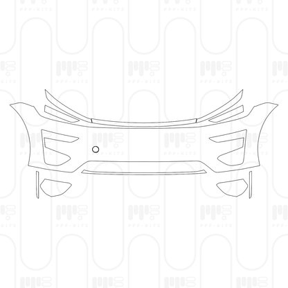 PPF prédécoupé Tesla Model Y (Juniper) Performance 2025