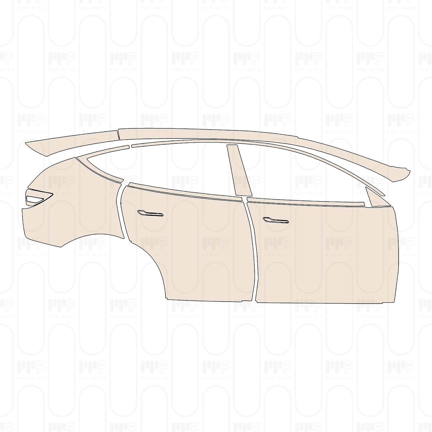 PPF prédécoupé Tesla Model Y (Juniper) Premium 2025