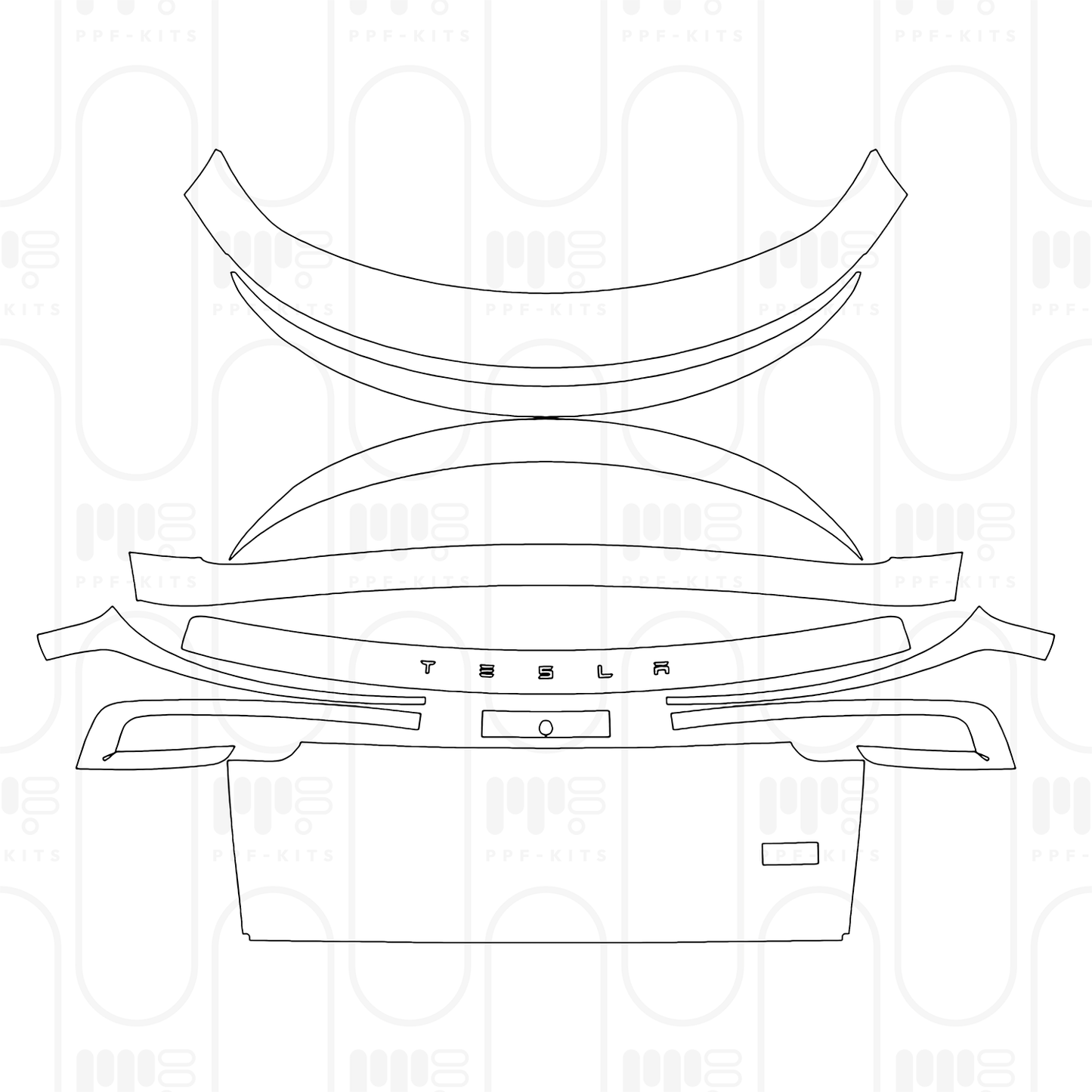 PPF prédécoupé Tesla Model Y (Juniper) Performance 2025