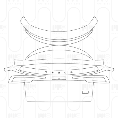 PPF prédécoupé Tesla Model Y (Juniper) Performance 2025