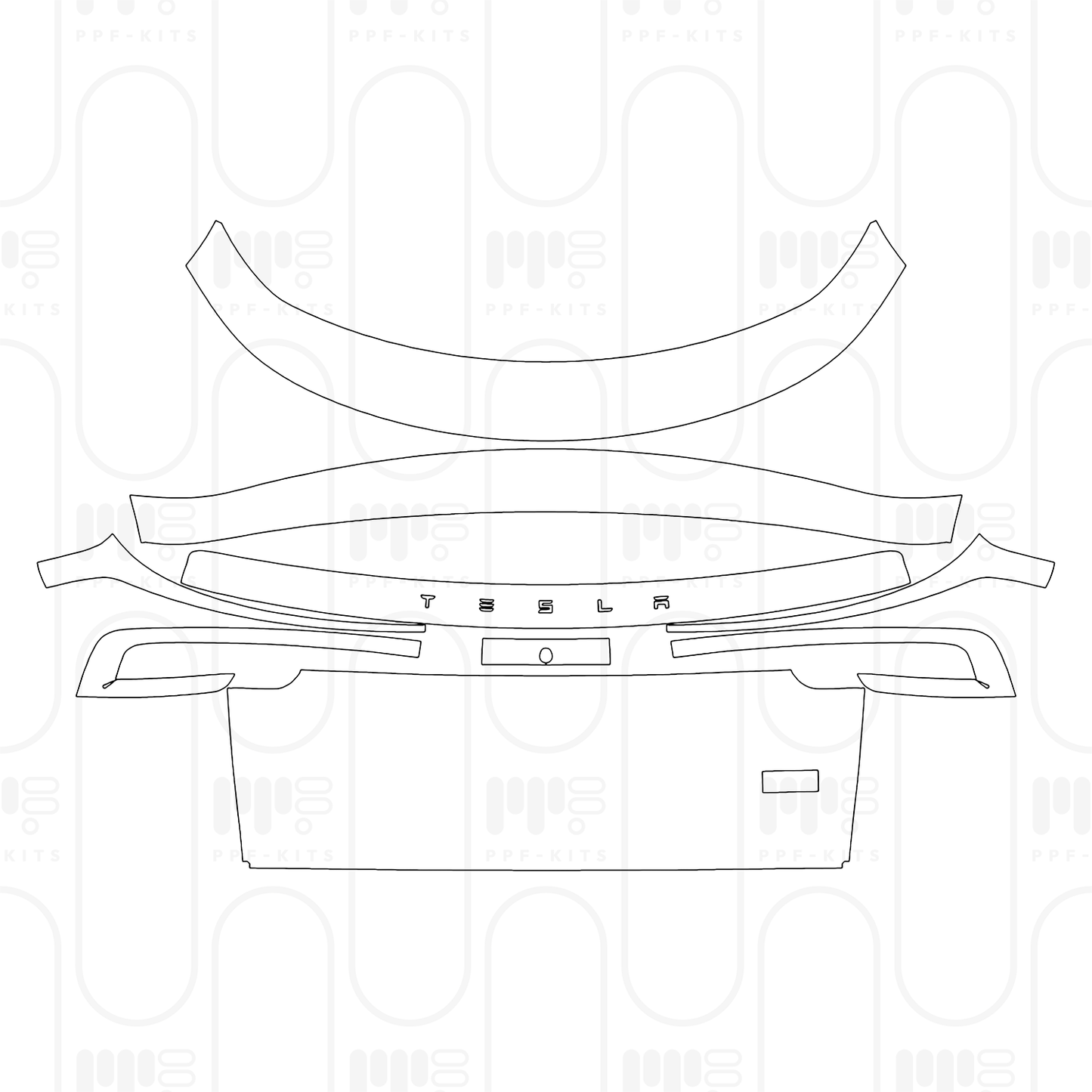 PPF prédécoupé Tesla Model Y (Juniper) Premium 2025