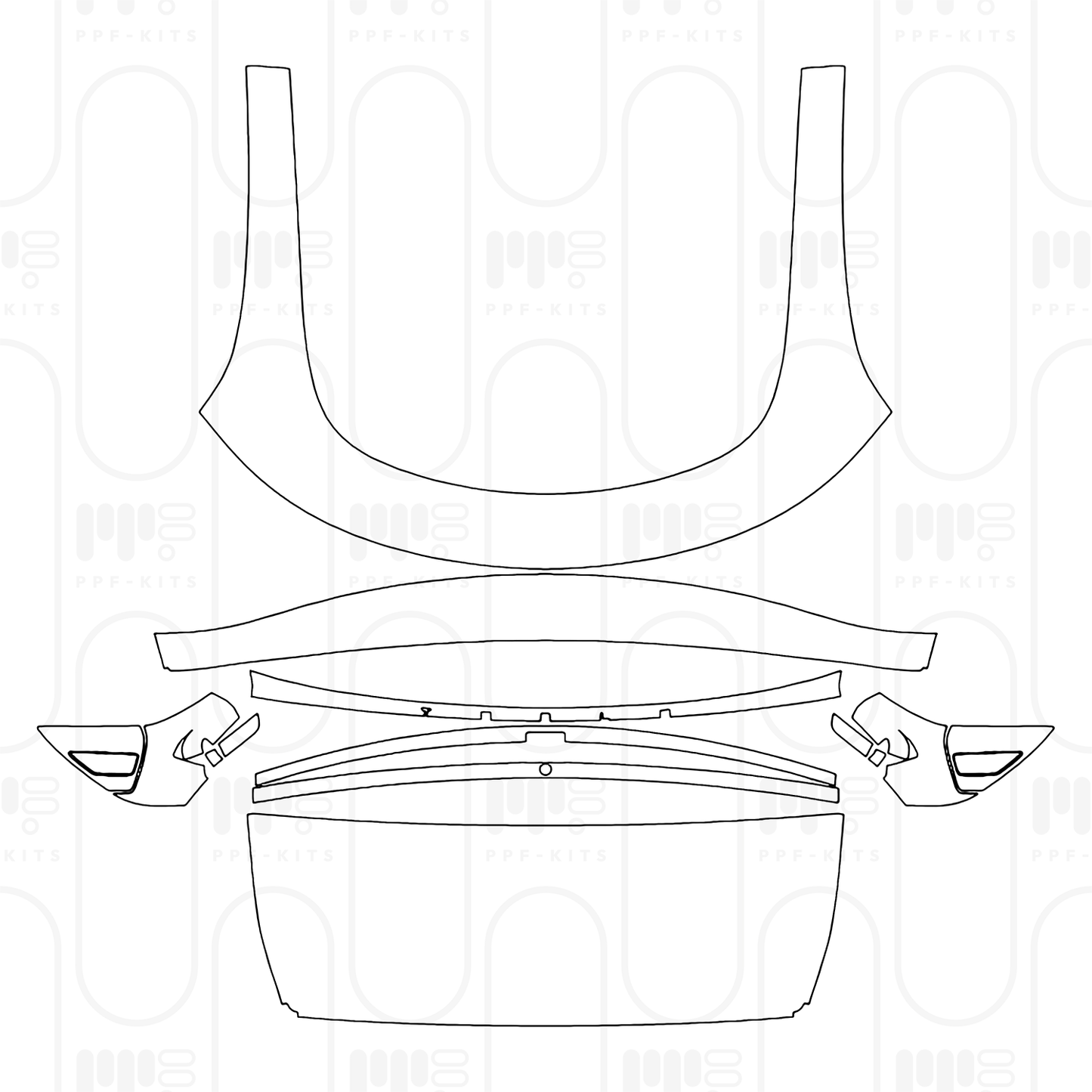 PPF prédécoupé Tesla Model Y (Juniper) Standard 2025