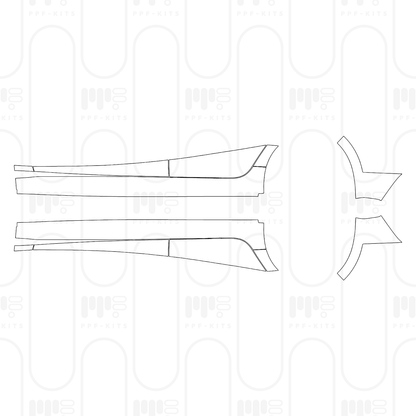 PPF prédécoupé Toyota Yaris 2025