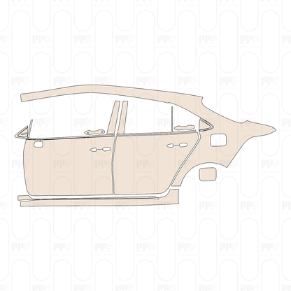 PPF prédécoupé Toyota Corolla (CN) 2025