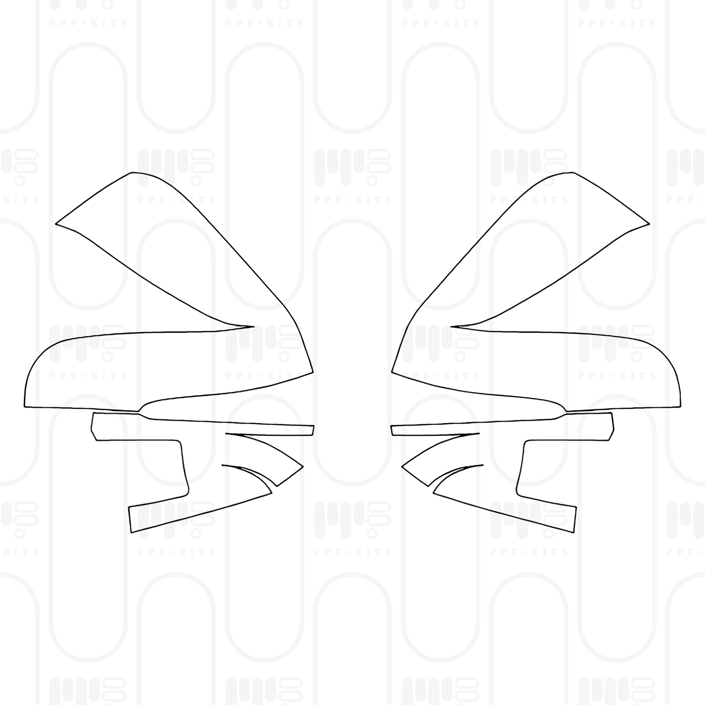 PPF prédécoupé Toyota Highlander (CN) 2026