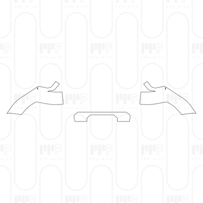 PPF prédécoupé Toyota Tacoma Double Cab Trailhunter 2026