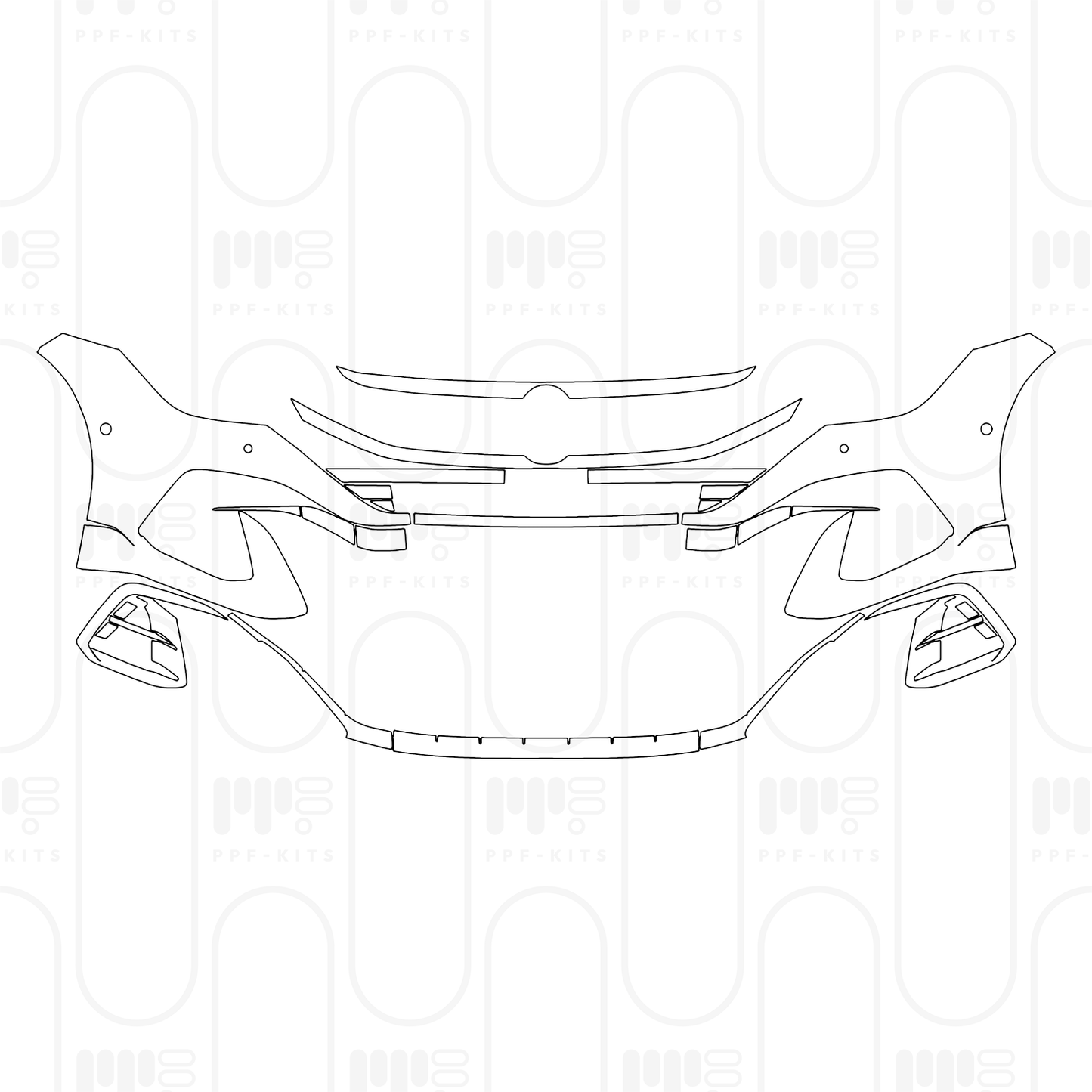 PPF prédécoupé Volkswagen CC Sedan 2026