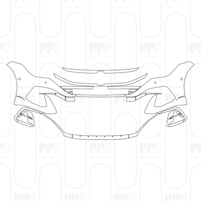 PPF prédécoupé Volkswagen CC Sedan 2026