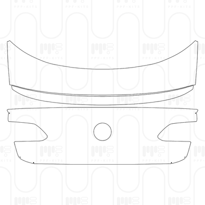 PPF prédécoupé Volkswagen CC Sedan 2026