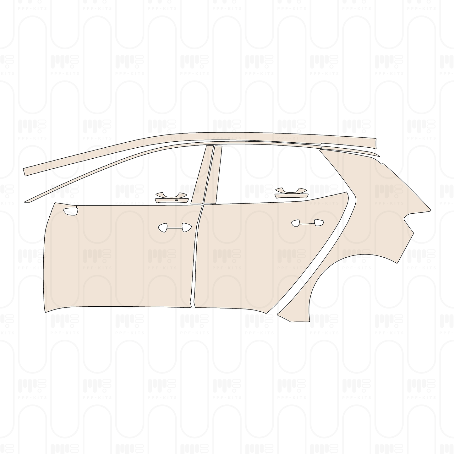 PPF prédécoupé Volkswagen ID.3 (EU) Base 2026