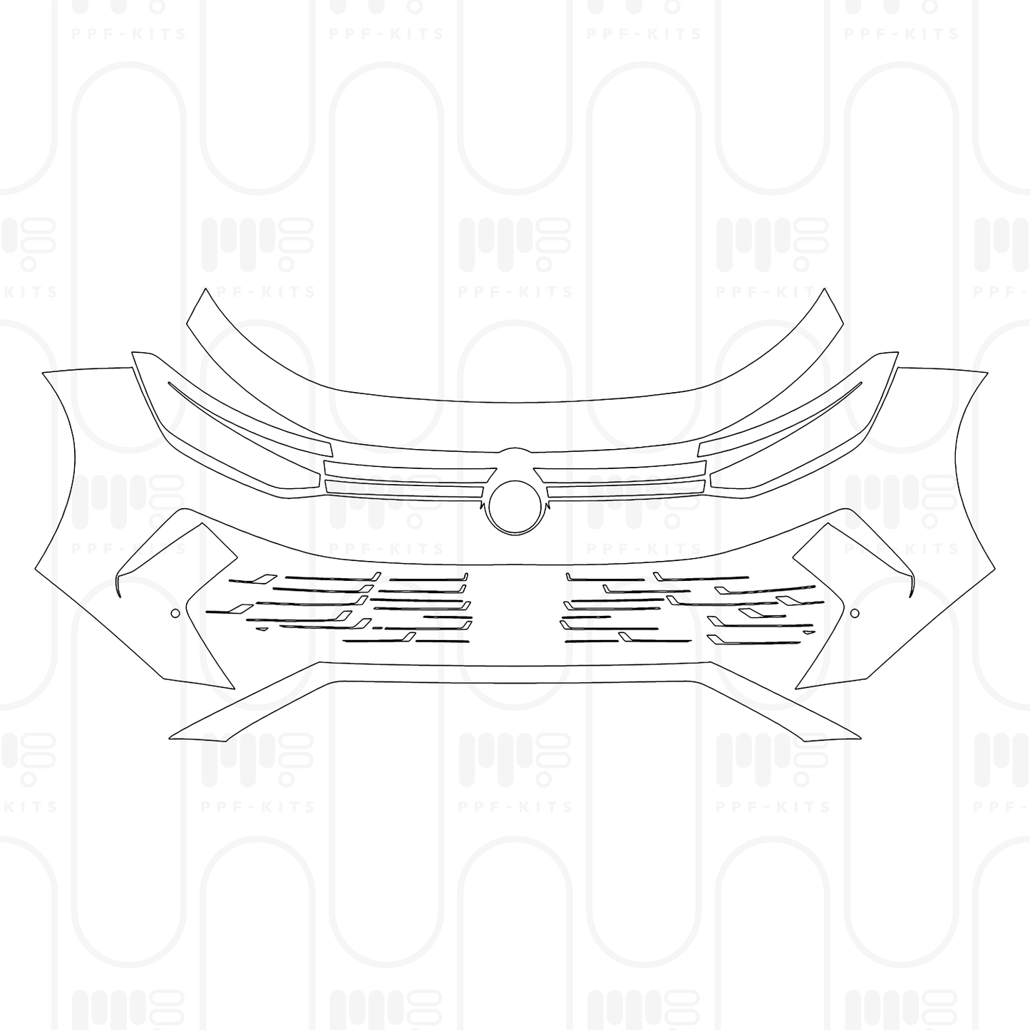 PPF prédécoupé Volkswagen Tayron Base 2026